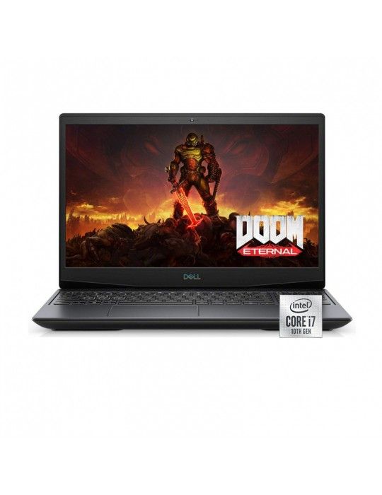  Laptop - Dell Inspiron G5 5500 i7-10750H-16GB-SSD 512GB -GTX1650ti-4GB-15.6 FHD-Dos-Black