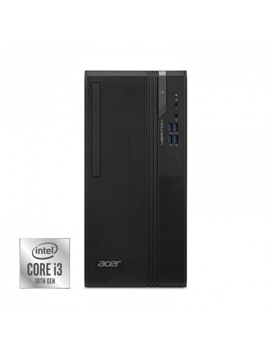  كمبيوتر مكتبى - Desktop Acer Veriton ES2740G i3-10100-4GB-1TB-Intel Graphics-DOS