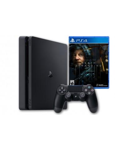 Sony PlayStation® 4 Slim 1TB-1 DUALSHOCK®4 Controller-Death Stranding Game-Official Warranty