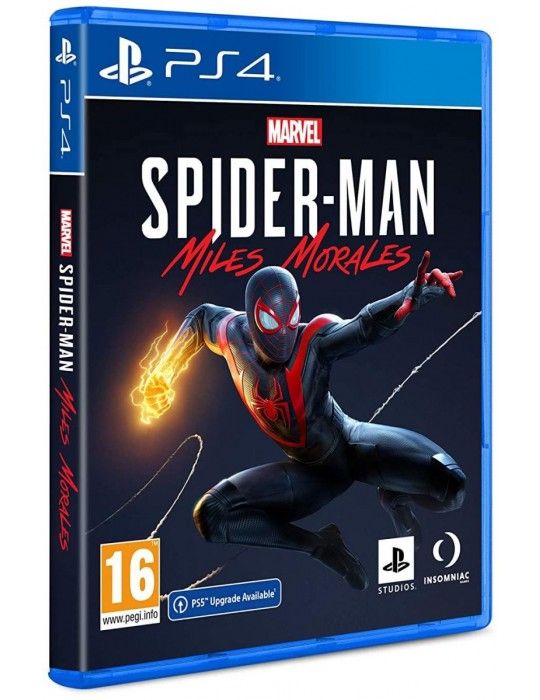  Gaming Accessories - Marvels Spider-Man Miles Morales PlayStation 4 DVD