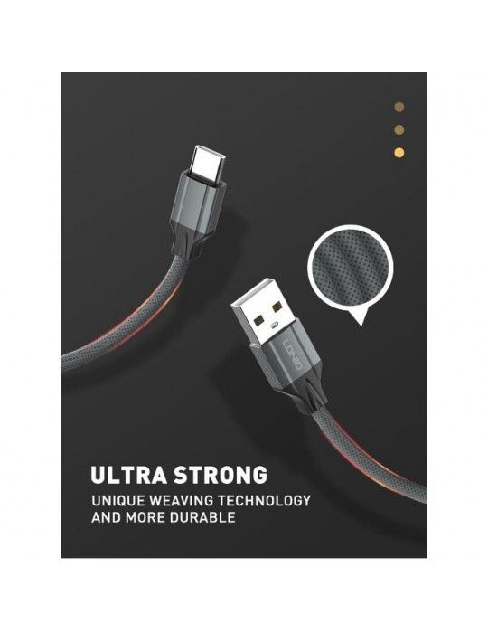  Mobile Accessories - Ldnio LS441 Type-C Fast Charging cable-1M