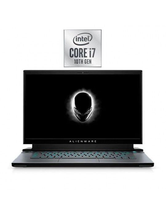  كمبيوتر محمول - Dell Alienware M15 R3 i7-10750H-16GB-SSD 512GB-RTX2060-6GB-15.6 FHD 144Hz-Windows 10-Black