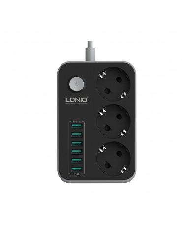 Power Strip LDNIO SE3631 1.6 M 3Port+6USB