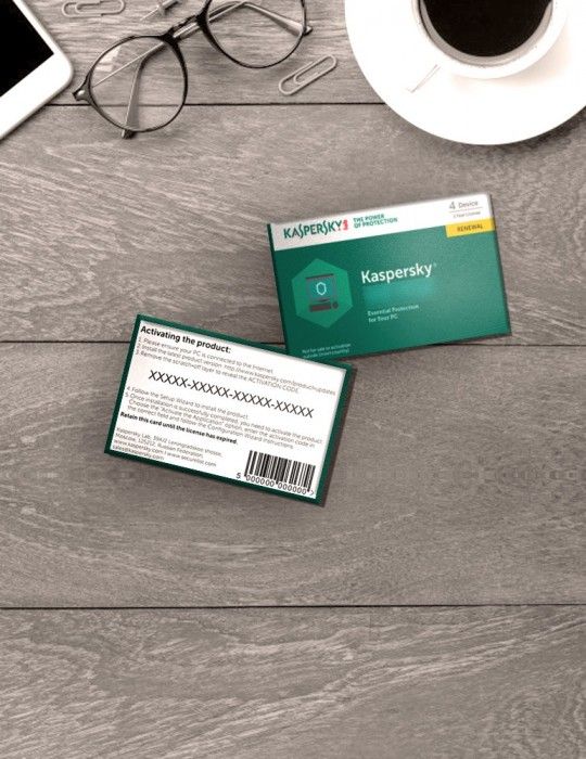  Software - Kaspersky Total Security 1 user-Code Only