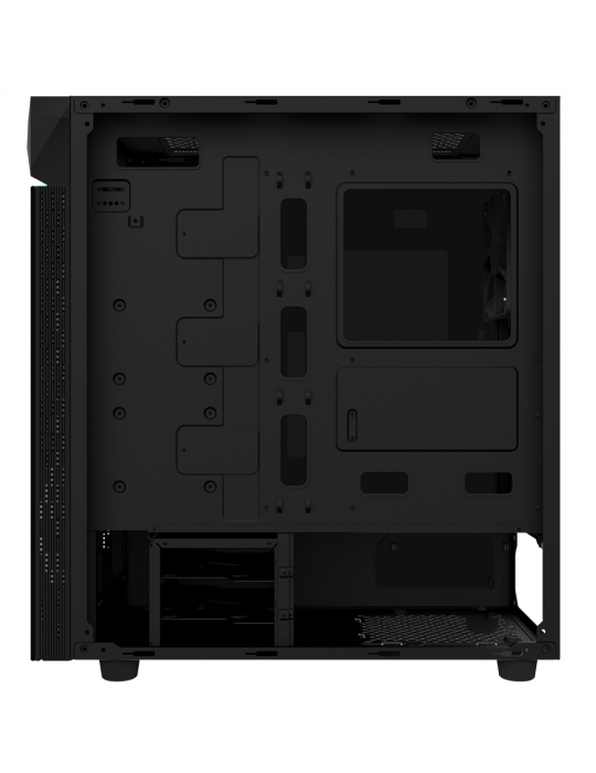  Computer Case - GIGABYTE™ ATX C200 GLASS RGB Mid Tower Case Black