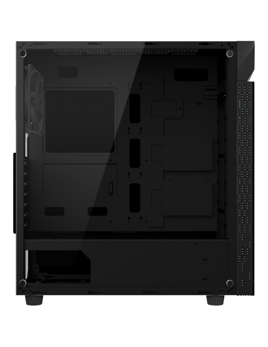  Computer Case - GIGABYTE™ ATX C200 GLASS RGB Mid Tower Case Black