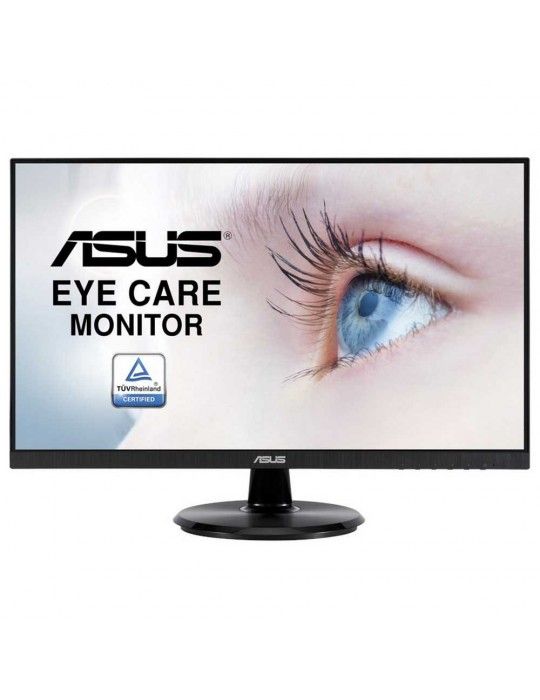  شاشات - ASUS VA24DQ Monitor-Frameless-75Hz-Adaptive-23.8 inch-FHD-IPS