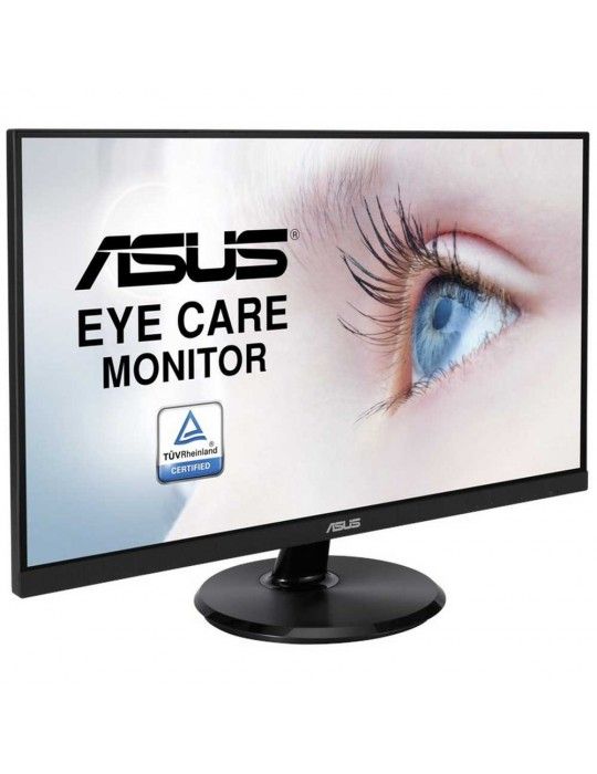  Monitors - ASUS VA24DQ Monitor-Frameless-75Hz-Adaptive-23.8 inch-FHD-IPS