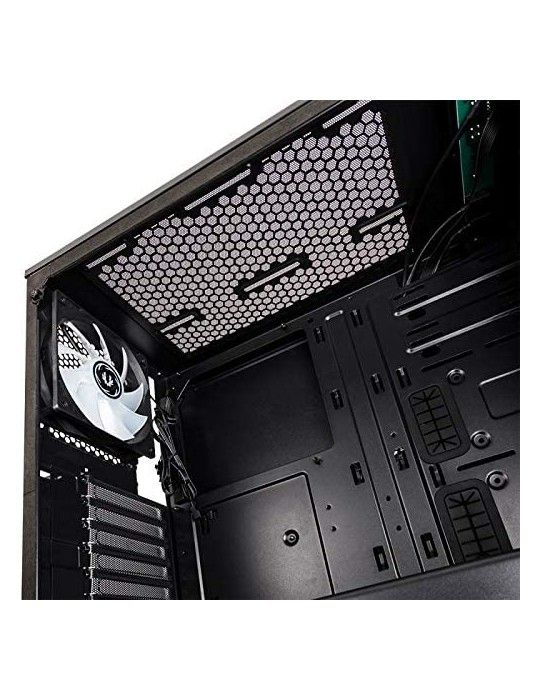  Computer Case - Bitfenix Nova Mesh TG Black RGB Case-Power Supply BPA600