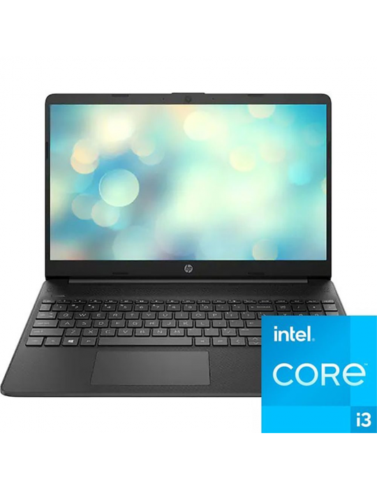  Laptop - HP 15-dw3048ne i3-1115G4-8GB-SSD 256B-Intel Graphics-15.6 HD-DOS-Black