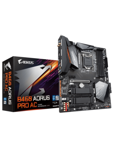 GIGABYTE™ Intel B460 AORUS Pro AC Motherboard