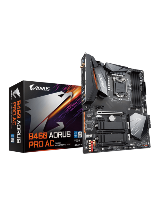  Motherboard - GIGABYTE™ Intel B460 AORUS Pro AC Motherboard