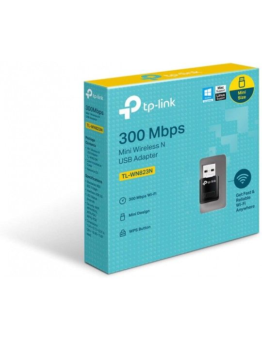  شبكات - TP-LINK USB (823N)-Wireless LAN 300MBps