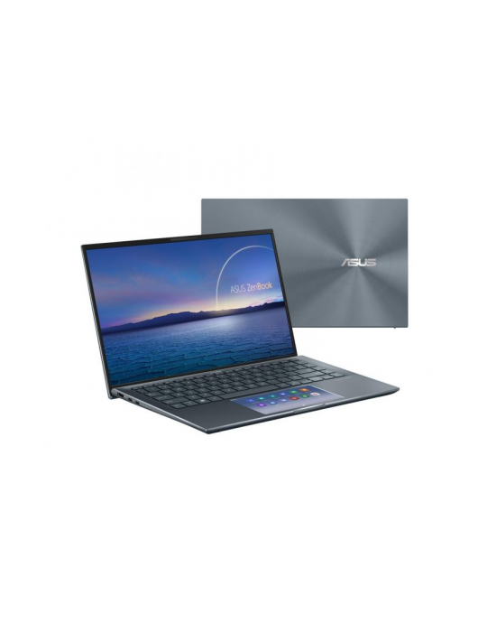  كمبيوتر محمول - ASUS UX435EG-A5009T I7-1165G7-16G-SSD 1TB-NVIDIA® GeForce® MX450 2GB-14.0 FHD-Win10-PINE GREY