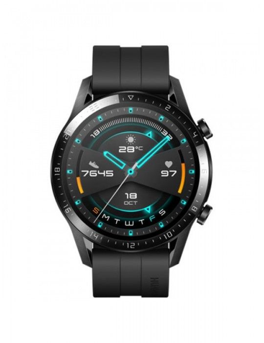  إكسسوارات الموبايل - HUAWEI Smart Watch GT2-LTN-B19-Matte Black