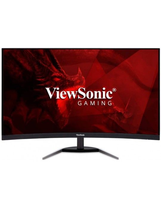  شاشات - ViewSonic 2K Curved Gaming 144Hz 1500R QHD VX3268-2KPC-MHD-32 inch