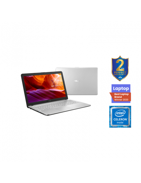  Laptop - ASUS X543MA-GQ1014T Cel N4020-4GB-1TB-INTEL SHARED-15.6 HD-Win10