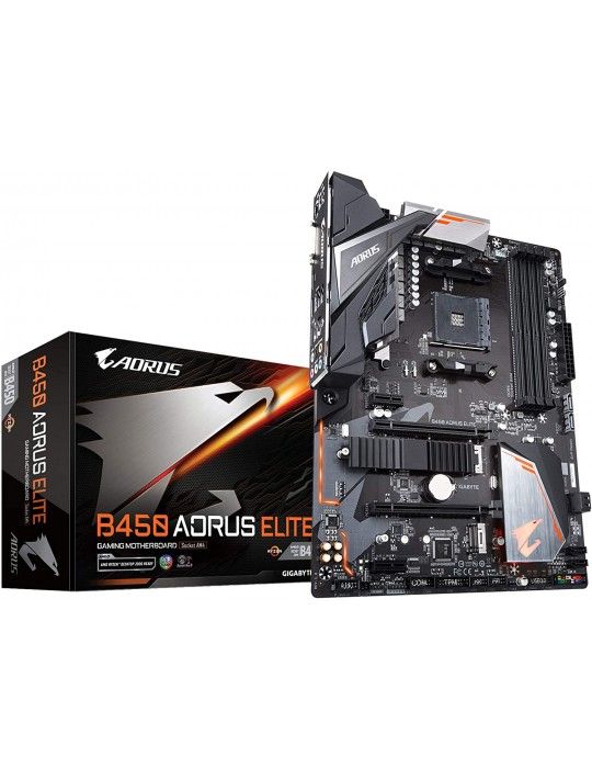  Motherboard - GIGABYTE™ AMD B450 AORUS Elite Motherboard