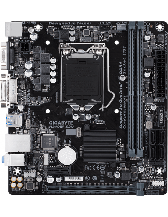  Motherboard - GIGABYTE™ Intel H310M S2V Motherboard