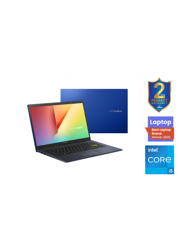 ASUS X413EP-EK002T I5-1135G7-8GB-SSD512G-NVIDIA® GeForce® MX330 2GB-14.0 FHD-Win10-COBALT BLUE