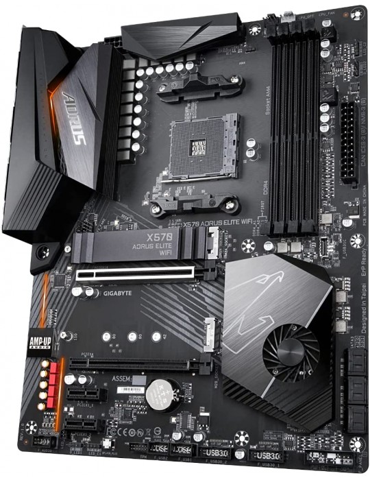  Motherboard - GIGABYTE™ AMD X570 AORUS Elite WIFI Motherbored