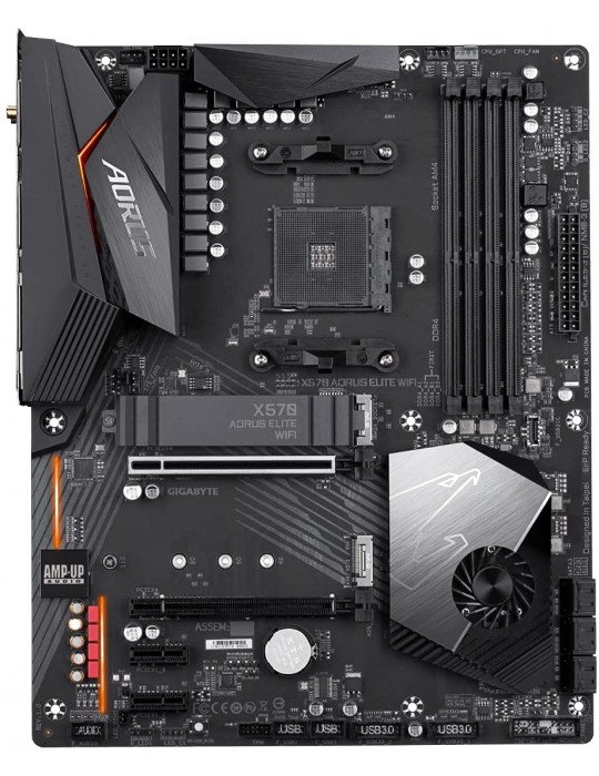  Motherboard - GIGABYTE™ AMD X570 AORUS Elite WIFI Motherbored