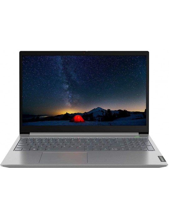  كمبيوتر محمول - Lenovo ThinkBook 15 i7-1065G7-16GB-SSD 512GB NVMe-Intel IRIS Xe Graphics-15.6 FHD-DOS-Mineral Grey
