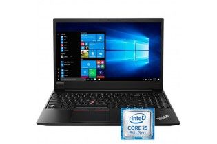  كمبيوتر محمول - Lenovo ThinkPad E580-15.6" Intel Core i5-8250U-8 GB RAM DDR4-HDD 1TB-VGA AMD RX550 2GB-DOS-BLACK