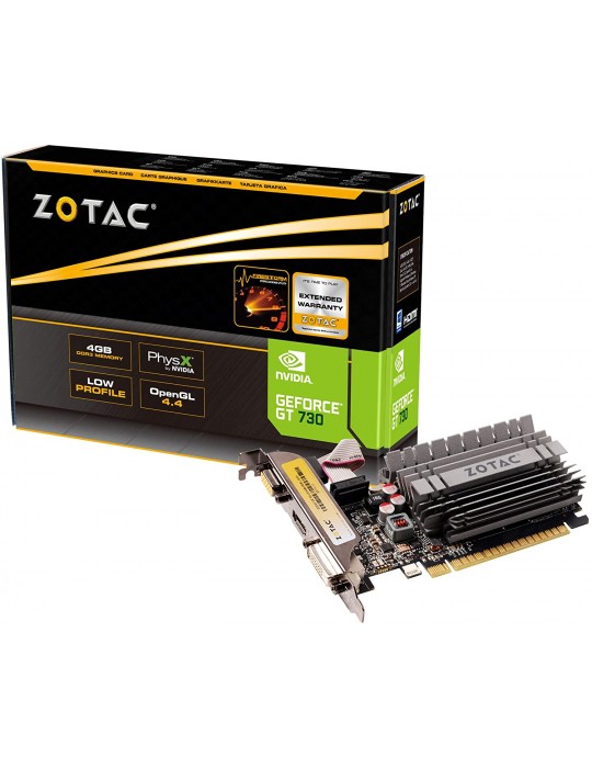  VGA - ZOTAC GeForce® GT 730 ZONE Edition 4GB-VGA