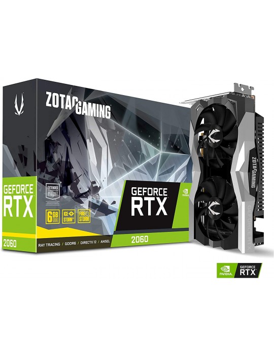  VGA - ZOTAC GAMING GeForce® RTX2060 Twin Fan 6GB GDDR6-VGA