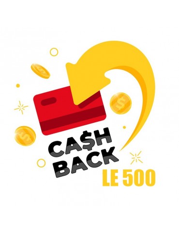 Cashback 500 L.E