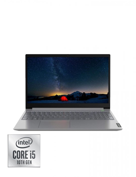  كمبيوتر محمول - Lenovo ThinkBook 14 i5-1035G1-8GB RAM-1TB-AMD Radeon R630-2GB Dedicated-14 FHD-Dos-Mineral Grey