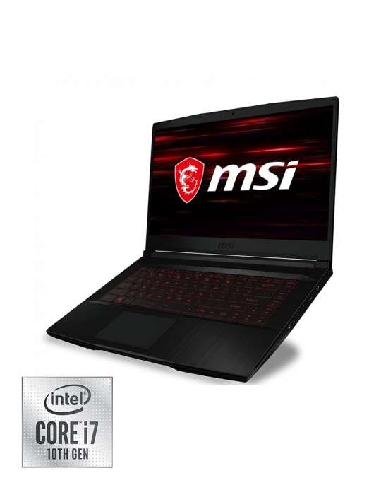  Laptop - msi GF63 Thin 10SCSR-Intel Core i7-10750H-16GB RAM-1TB 256 SSD-4GB GTX 1650 TI-DOS-15.6 FHD