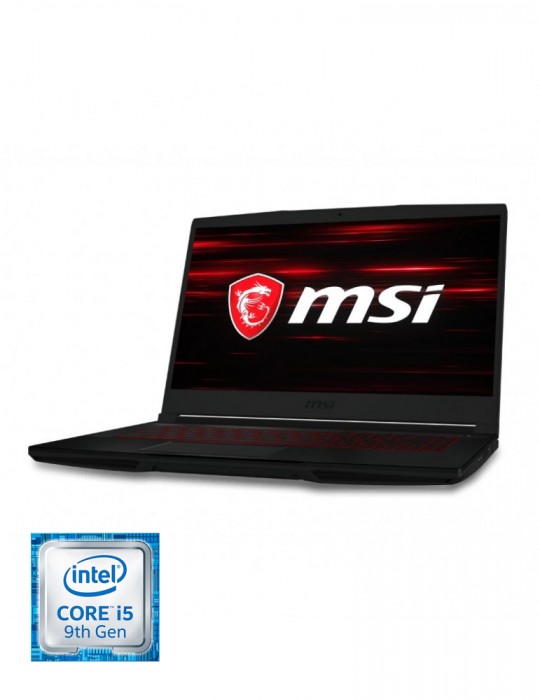  Laptop - msi GF63 9SCSR–Intel Core I5 9300H-8GB RAM-512 SSD-4GB GTX 1650 TI Max Q-DOS-15.6 FHD