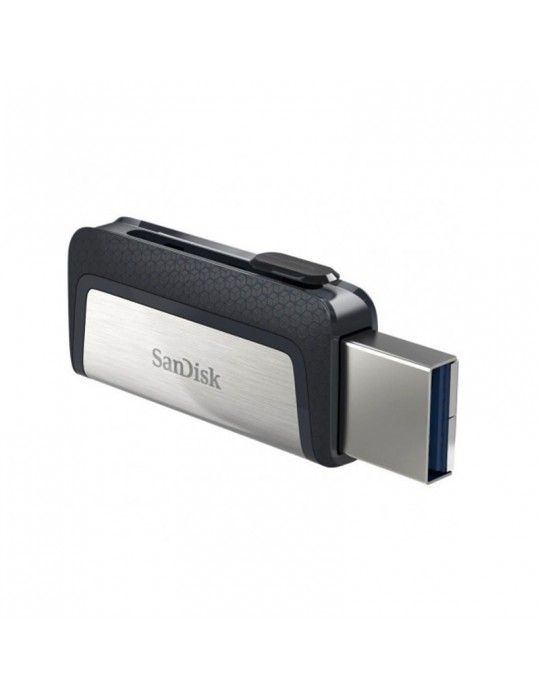  فلاش ميمورى - Flash Memory 64GB SanDisk Dual Drive Type-C OTG