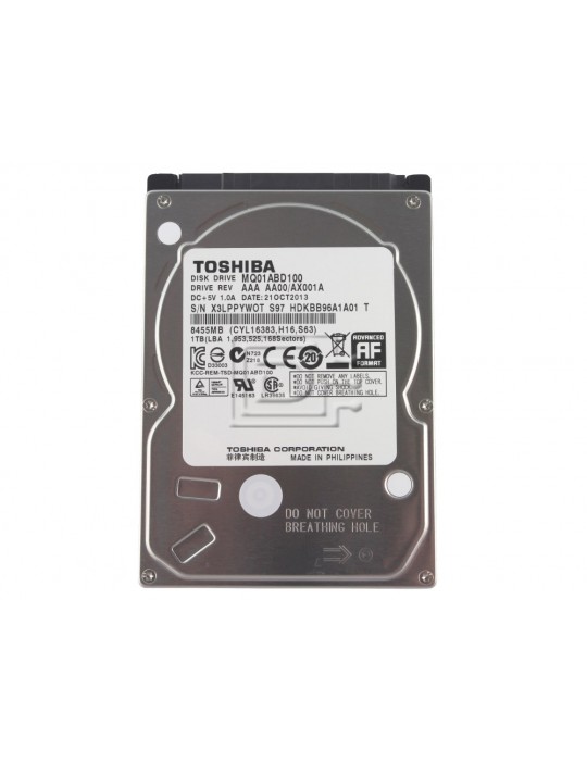  HDD - Notebook H.D 1TB SATA Toshiba