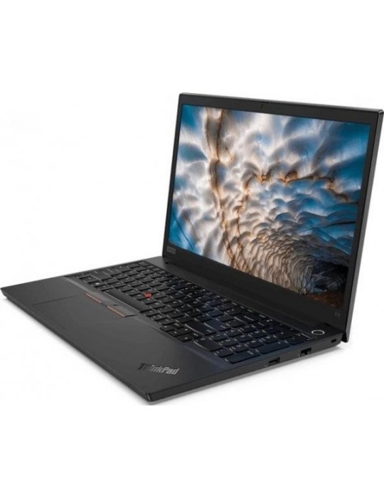  كمبيوتر محمول - Lenovo ThinkPad E15 i7-10510U-8GB-1TB-AMD RX640-2GB-15.6 HD-DOS-Black
