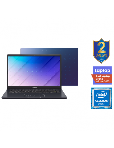 ASUS E410MA-BV185T Intel Celeron N4020-4GB RAM-128GB eMMC-Intel UHD Graphics 600-14 HD-Win10-Blue