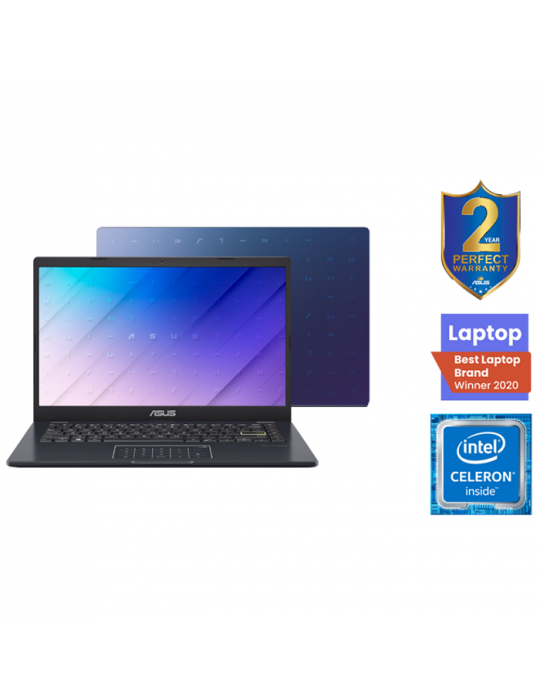 Laptop - ASUS E410MA-BV185T Intel Celeron N4020-4GB RAM-128GB SSD-Intel UHD Graphics 600-14 HD-Win10-Blue