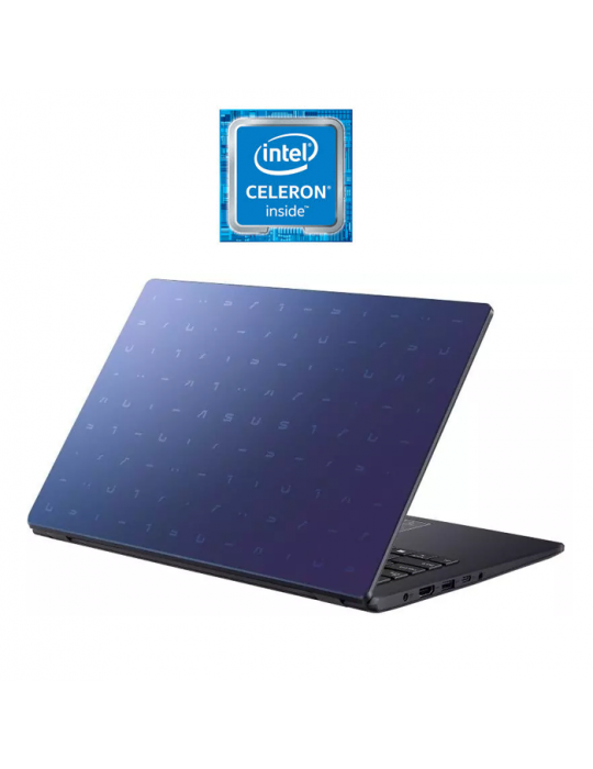  كمبيوتر محمول - ASUS E410MA-BV185T Intel Celeron N4020-4GB RAM-128GB SSD-Intel UHD Graphics 600-14 HD-Win10-Blue