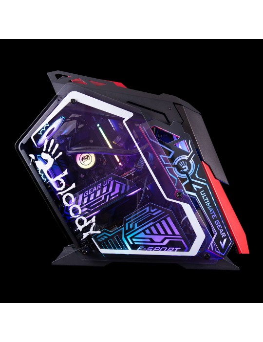  Computer Case - Case Bloody Rogue GH-30 RGB 120mm-5 Fans