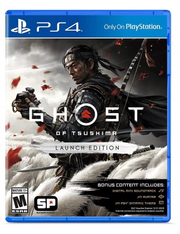 Ghost Of Tsushima PlayStation4 DVD