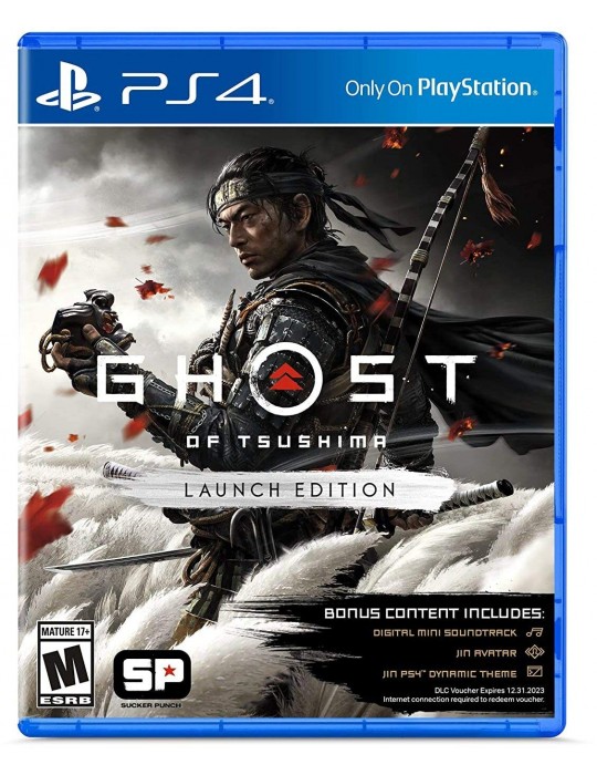اكسسوارات العاب - Ghost Of Tsushima PlayStation4 DVD