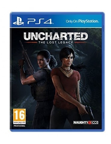 Uncharted The Lost Legancy PlayStation 4 DVD