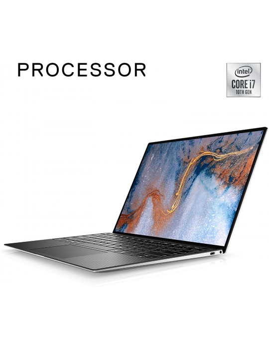  Laptop - Dell XPS 9300 i7-1065G7-16G-SSD 1TB NVMe-Intel Graphics-13.3 FHD Touch-Windows 10-Silver