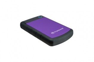  هارد ديسك - Transcend StoreJet 25H3P 1TB External HDD-Purple