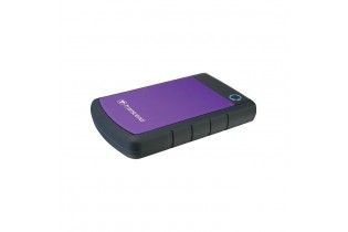  Hard Drive - Transcend StoreJet 25H3P 4TB External HDD-Purple