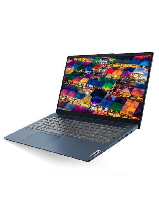  Laptop - Lenovo IdeaPad 5 IP5 Core i7-1165G7-8GB-1TB-256GB SSD-Intel Iris Xe graphics-15.6 FHD-DOS-Abyss Blue