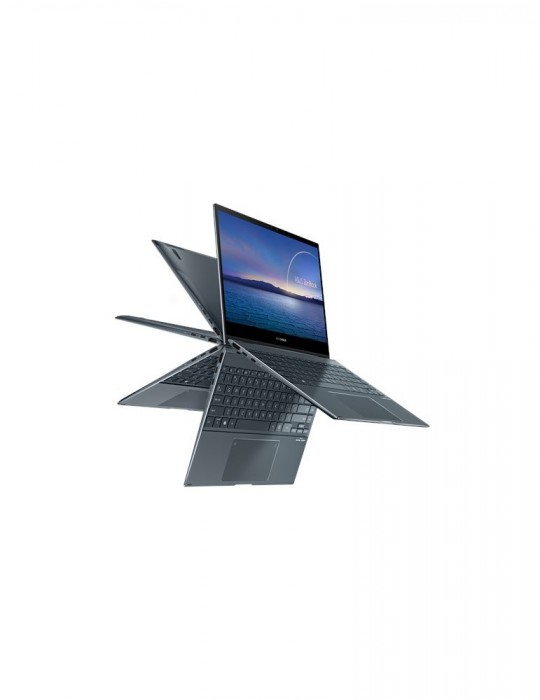  Laptop - ASUS Zenbook Flip 13 UX363JA-EM033T I7-1065G7-16GB-SSD 512 GB-Intel Shared-13.3 FHD-Win10-PINE GREY-STYLUS