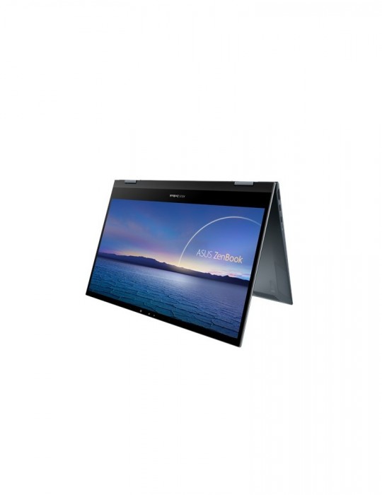  Laptop - ASUS Zenbook Flip 13 UX363JA-EM033T I7-1065G7-16GB-SSD 512 GB-Intel Shared-13.3 FHD-Win10-PINE GREY-STYLUS